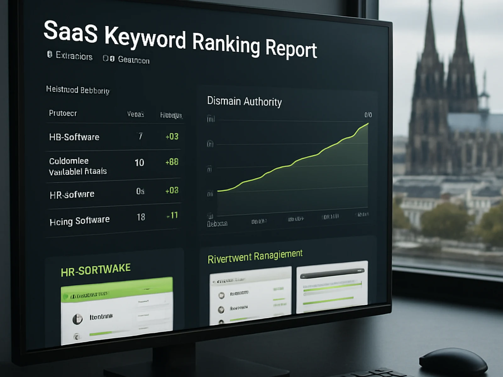 Zero to 1,200 ranking keywords in 6 months for an HR software startup